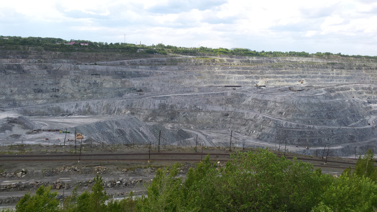 Асбестовский карьер. 