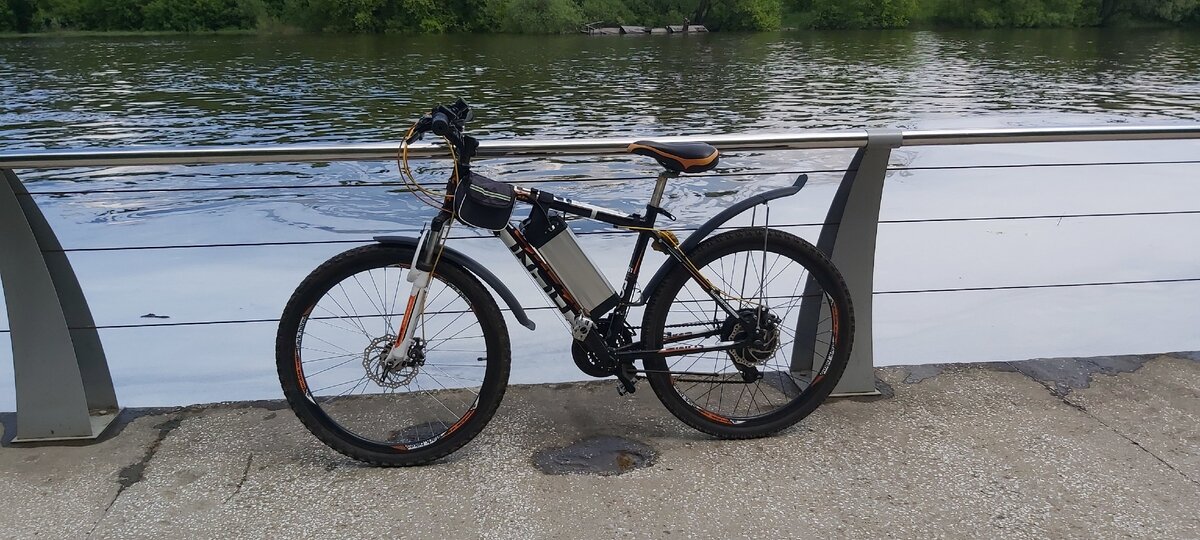 сборка электровелосипеда на базе велосипеда stern