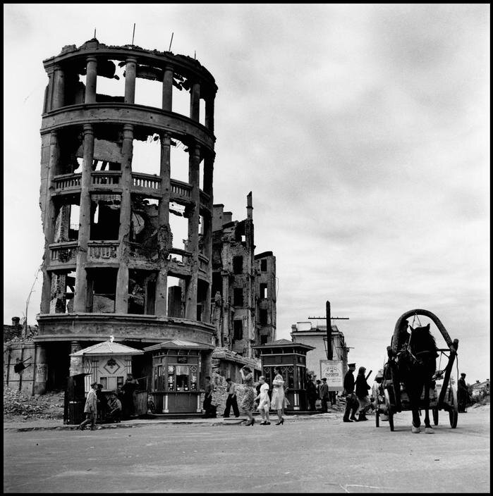 Сталинград. Разрушенное здание