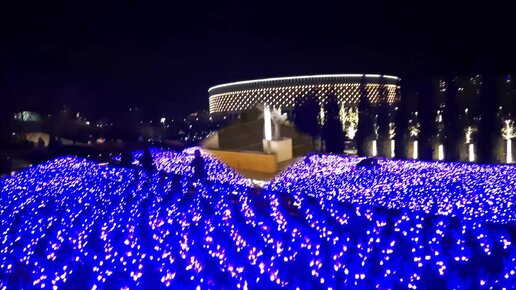 Новогодний парк Галицкого в Краснодаре