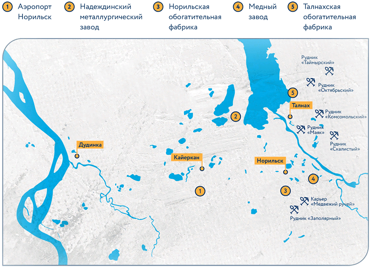 Карта рудников Норильского никеля. Норильск-1 месторождение на карте. Норильск месторождение на карте. Норильск Медно никелевое месторождение.