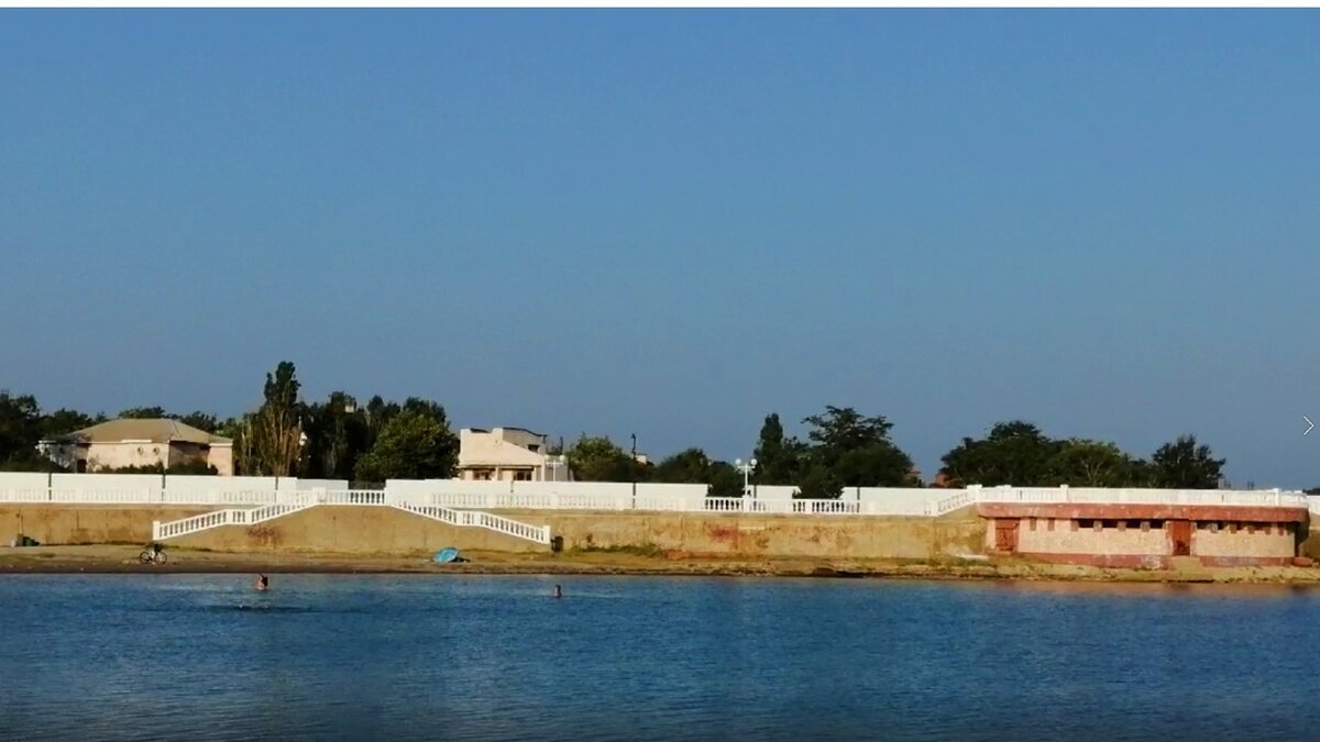 Пляж пансионата "Тонкий мыс"