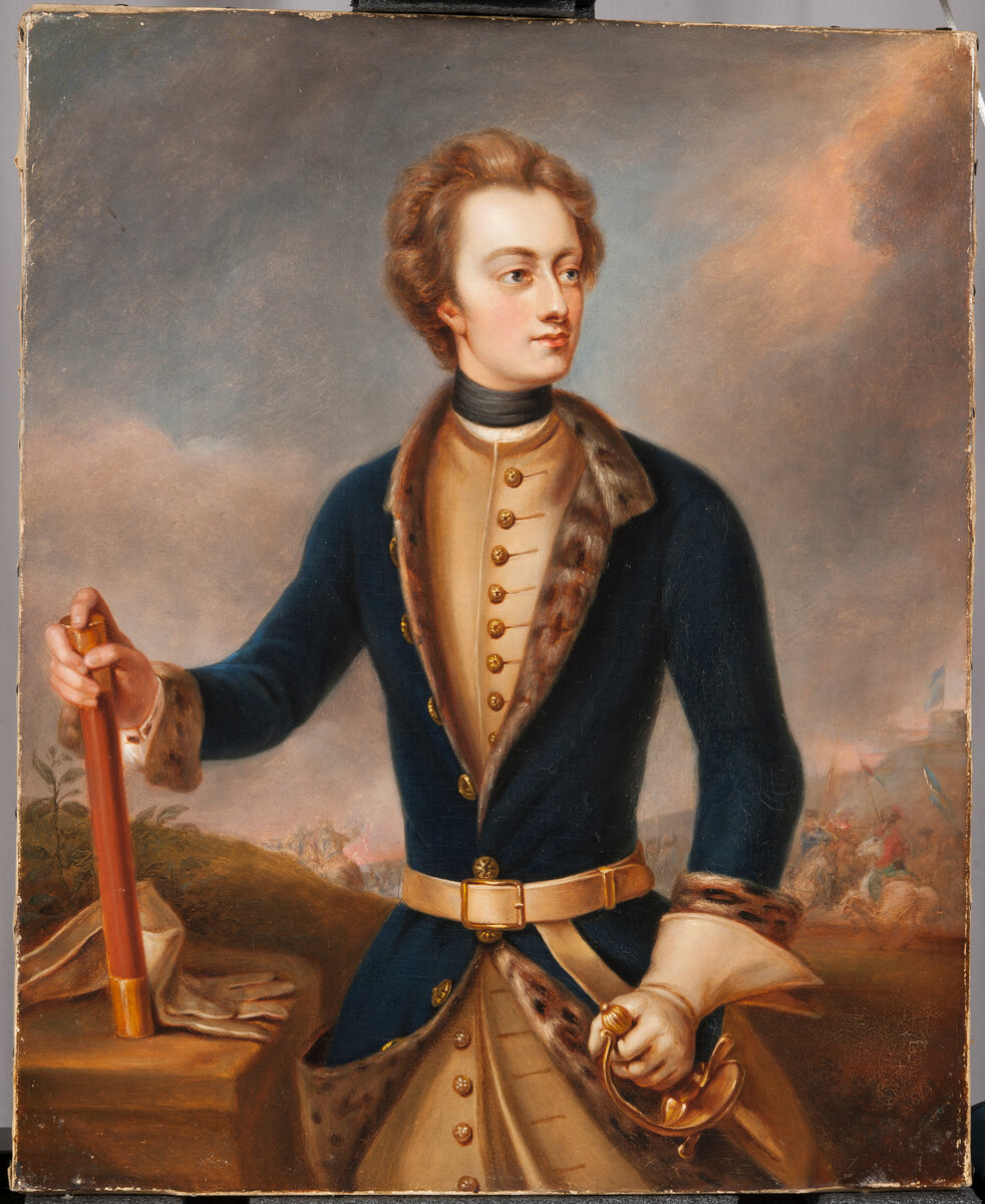 Майкл Даль «Портрет короля Швеции Карла XII» (копия) / Национальный музей Швеции