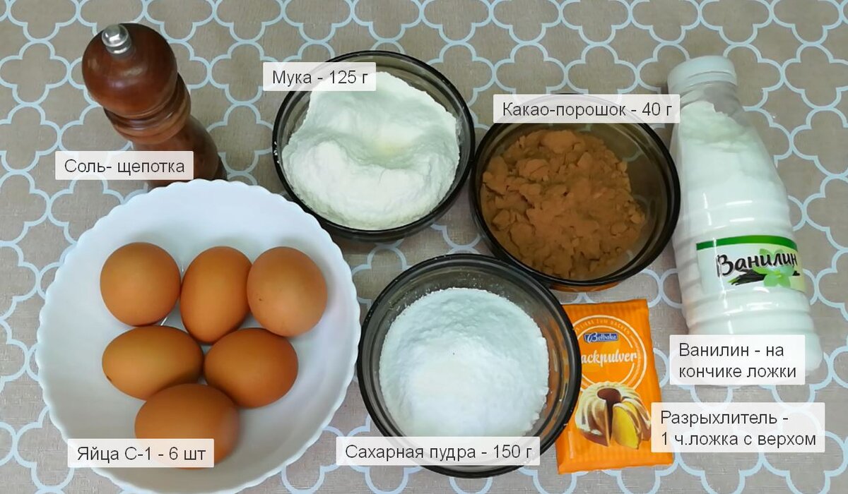 Ингредиенты