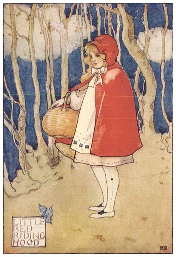 «Красная Шапочка», иллюстрация 1927 года
