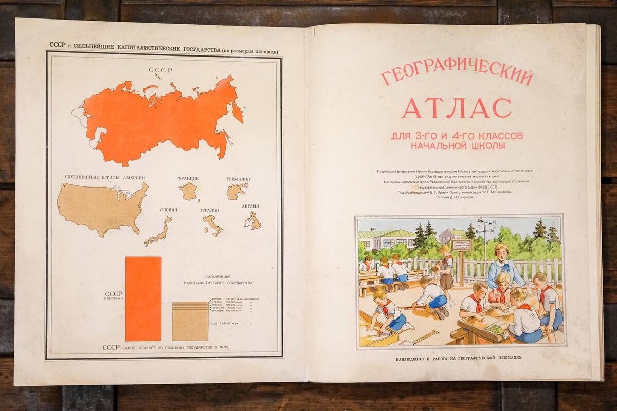 Реставрация географического атласа сталинского времени | Ваш Реставратор |  Дзен