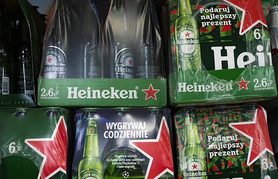     Heineken приостановил производство и продажу пива под своим флагманским брендом в России  GLOBAL LOOK PRESS