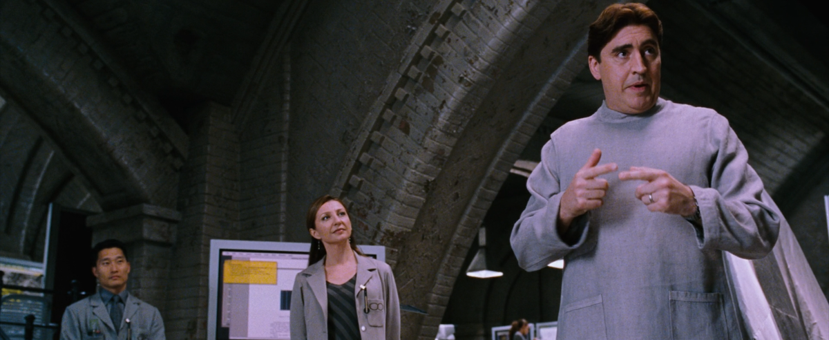 Кадр из фильма Человек - Паук 2 (2004) Сэма Рэйми