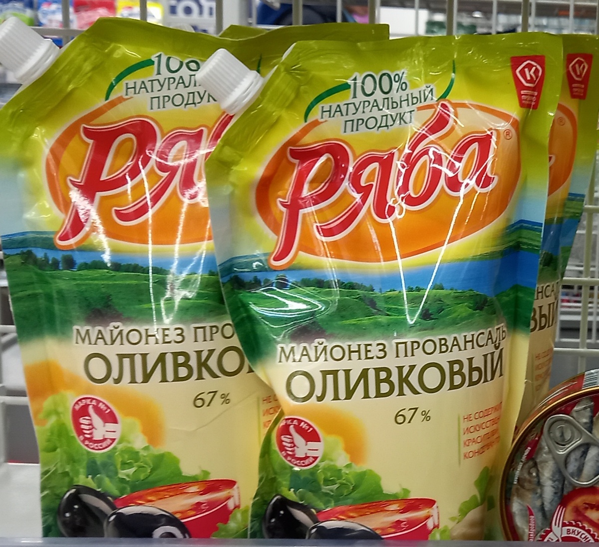 Майонез "Ряба" (фото автора)