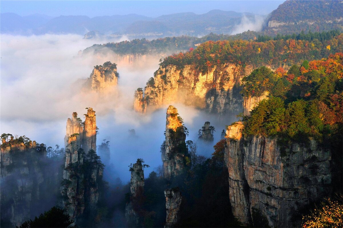 Национальный парк Zhangjiajie