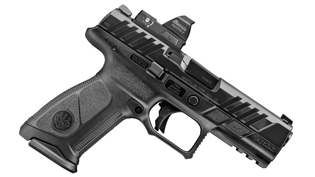 Пистолет Beretta APX A1 FS с коллиматорным прицелом MRD Burris
