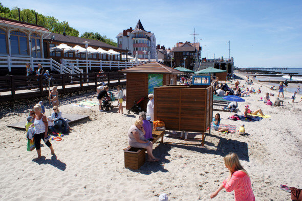 Западный пляж Зеленоградск#западныйпляж 