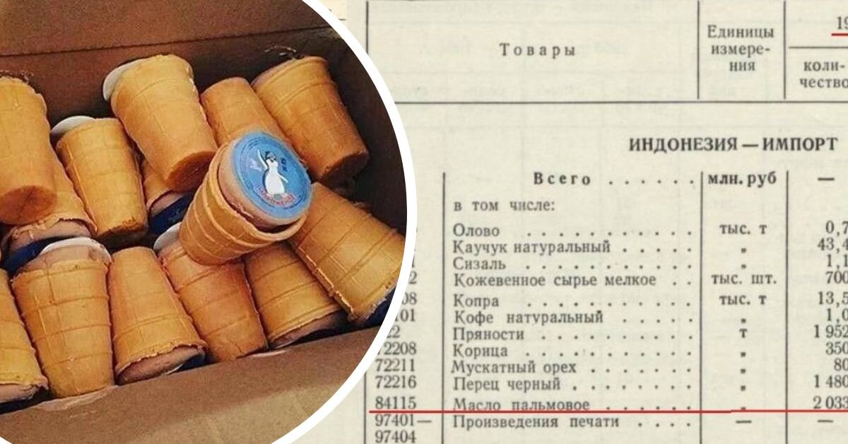 Было ли пальмовое масло в СССР | СО ВКУСОМ 🍽 | Дзен