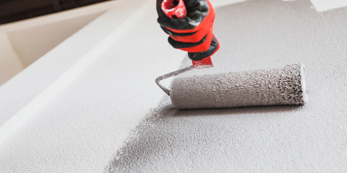 Резиновая краска перед покраской грунтуют. Покраска акрилового камня. гидроизоляция бетона в бане. гидроизоляция пола в бане резиновой краской. lead based paint sending.