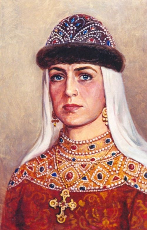 Княгиня Ольга, фактически, управляла Русью пока Святослав ходил в дальние походы 