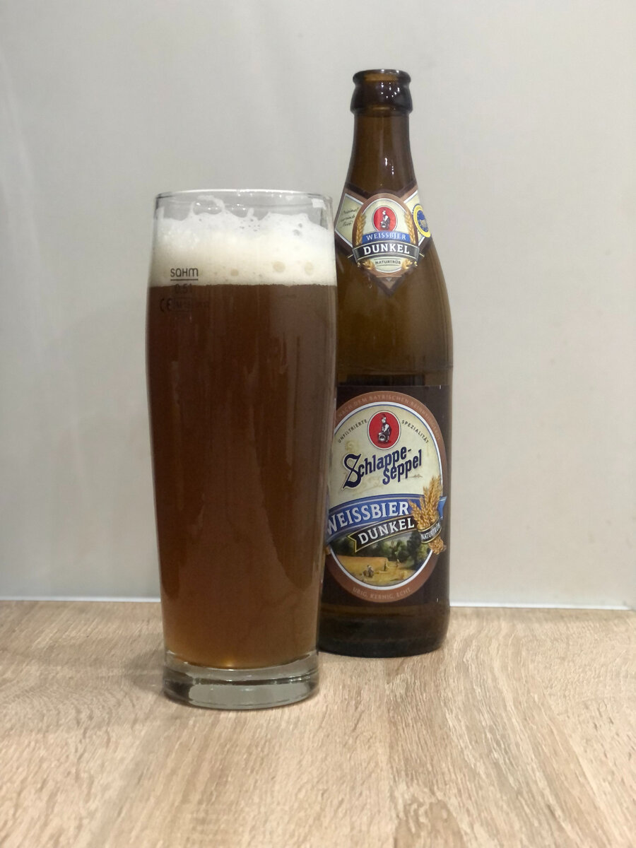 Schlappeseppel Weissbier Dunkel. Темное пшеничное из Германии в честь  хромого солдата | Пиво Патруль | Дзен