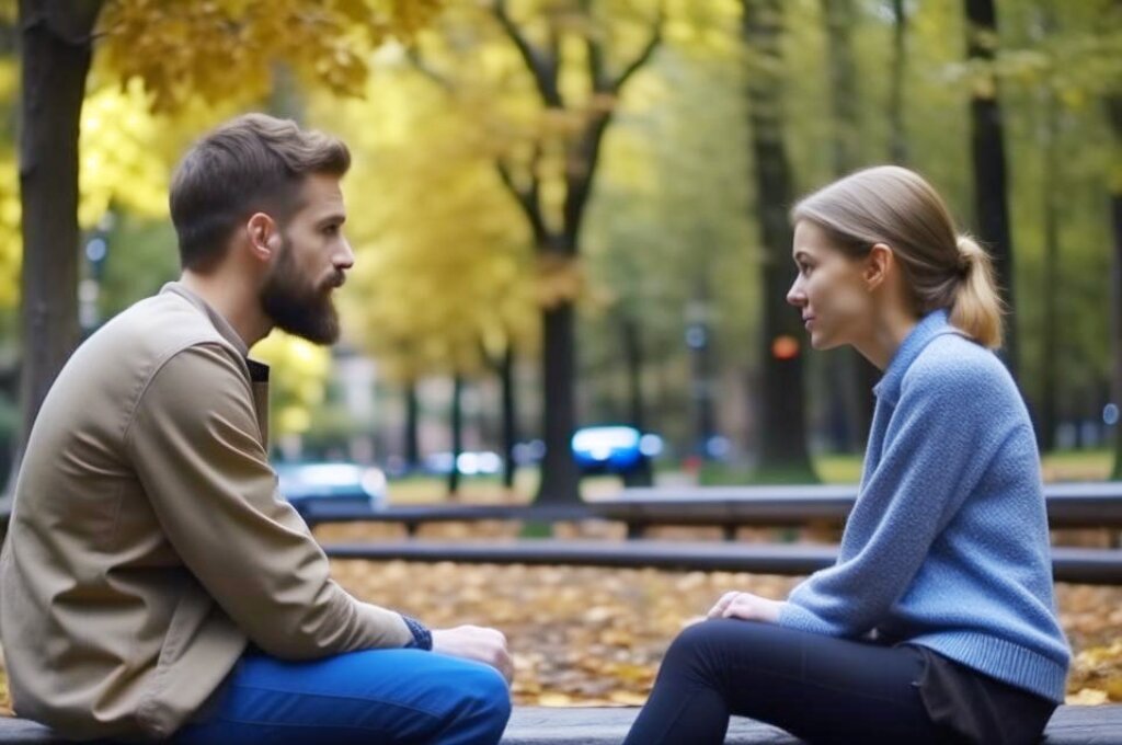 Молодая семейная пара