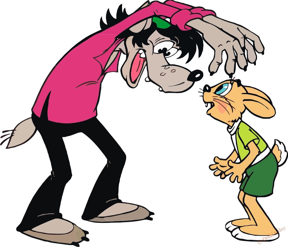 Заяц и Волк.