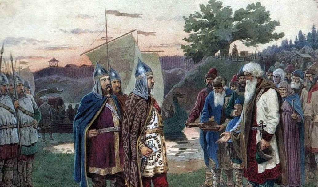 Пришел князь. Призвание варягов Синеус Трувор. Рюрик Синеус и Трувор Варяги. Варяги на Руси Рюрик Синеус Трувор. Князь Синеус