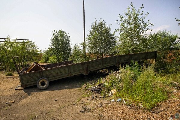 Бывший автопарк 12-го городка Штаба Армии РВСН