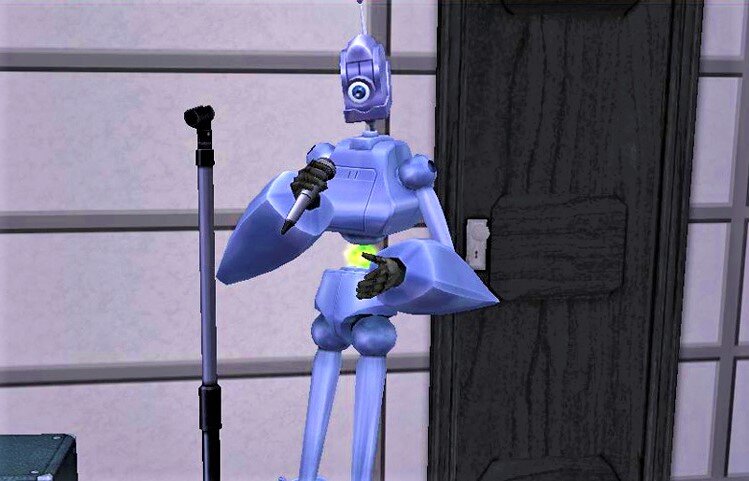 Серво "поёт" в The Sims 2