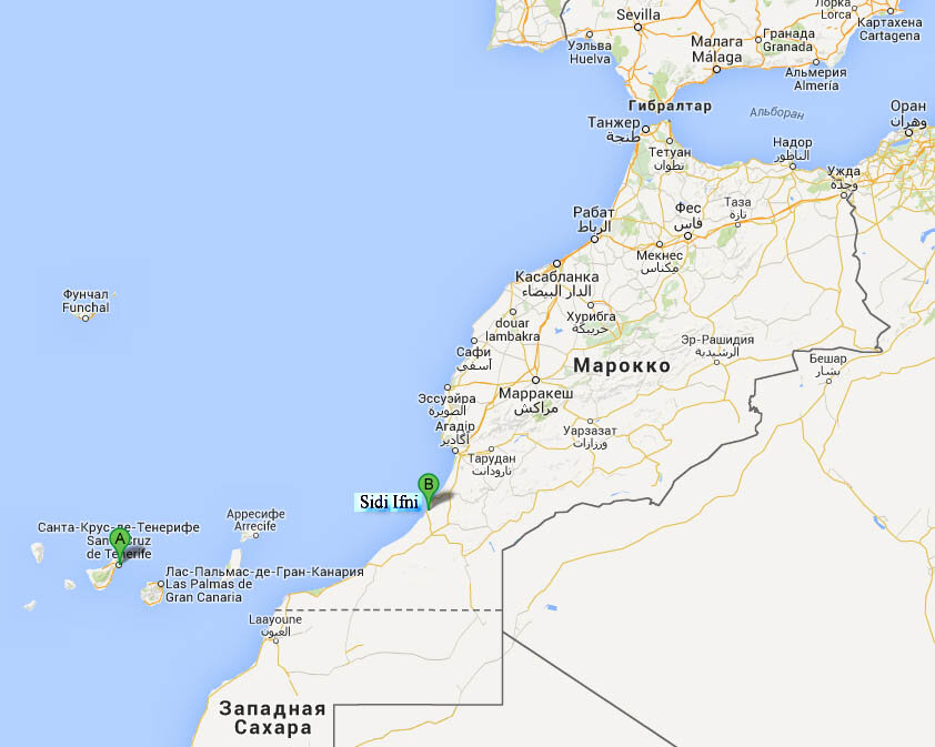 Где находится марокко на карте. Столица Марокко на карте.
