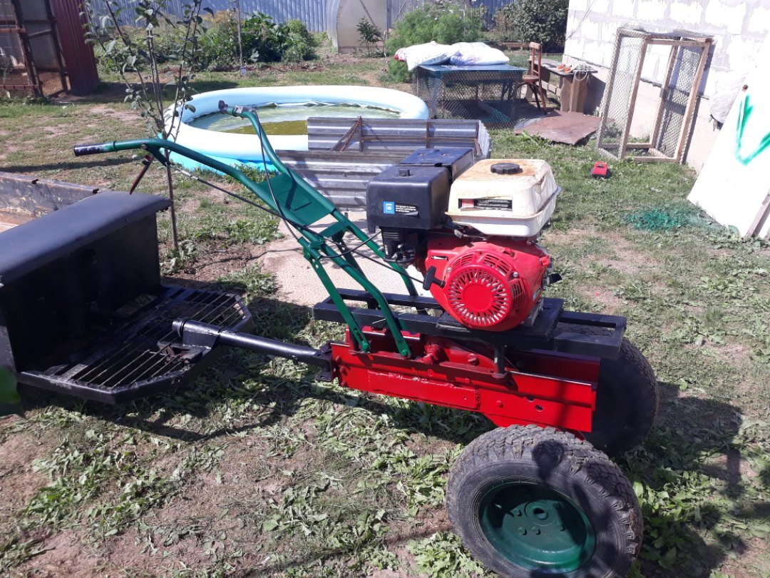 Мотоблок с новым китайским мотором "Лифан"  13,5 л.с.