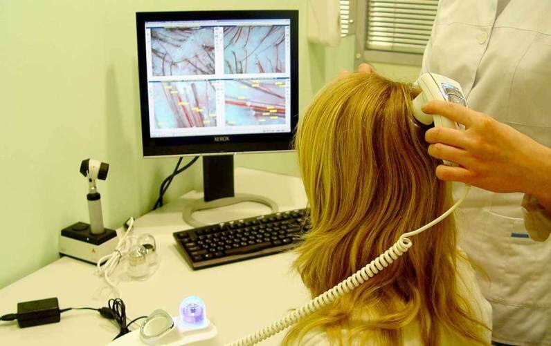 Современные методы исследования позволяют получить полную картину состояния волос