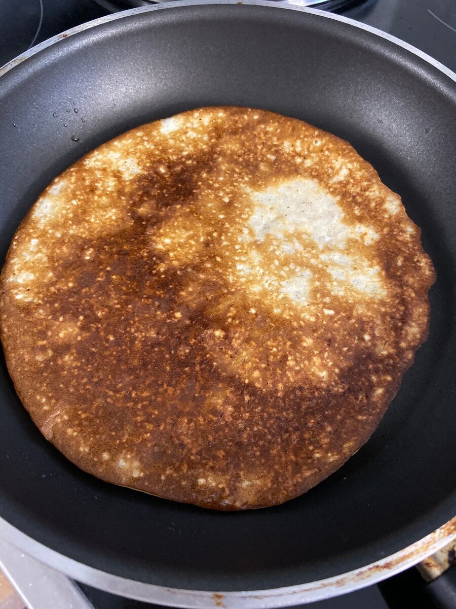 Овсяноблин с манго