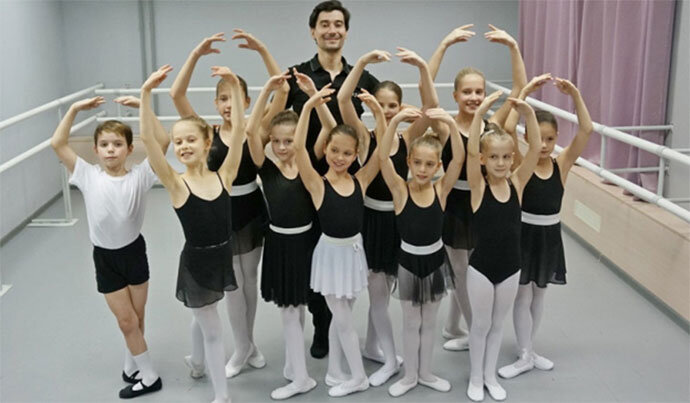 Юные участники мастер-класса. 
