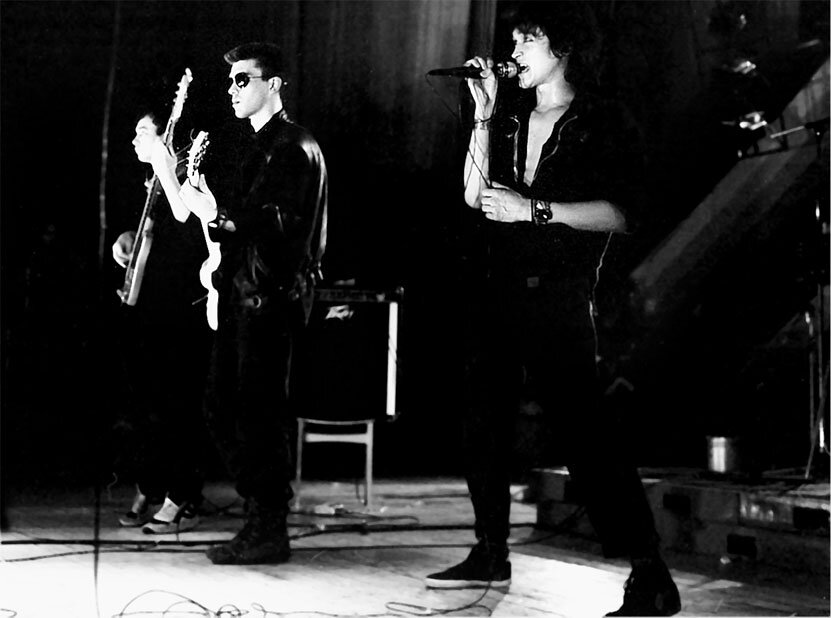 группа "КИНО"  в Вильнюсе. фото - Д. Конрадт