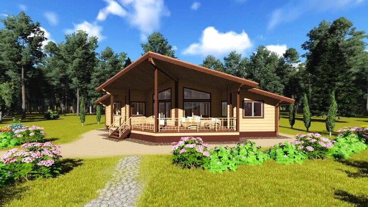 Дом по финской каркасной технологии