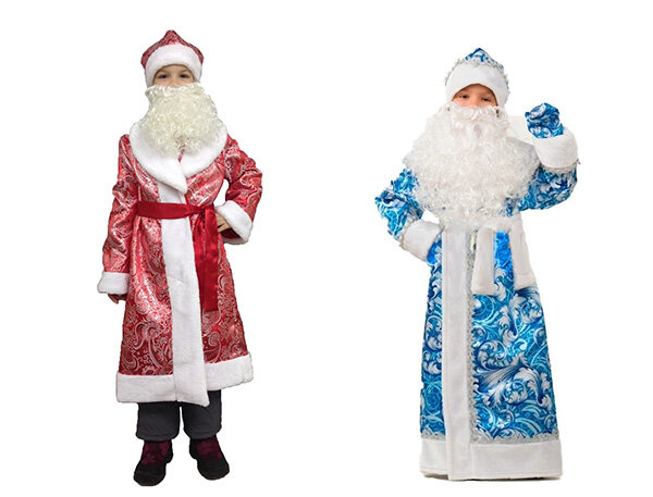 А вот и дедушки Морозы, пусть и ростом невелики