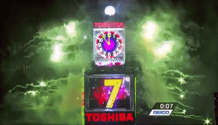 Отсчёт времени до Нового года 