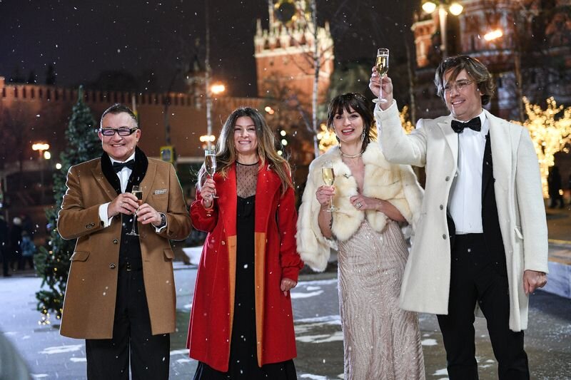 Новогодняя ночь на первом
