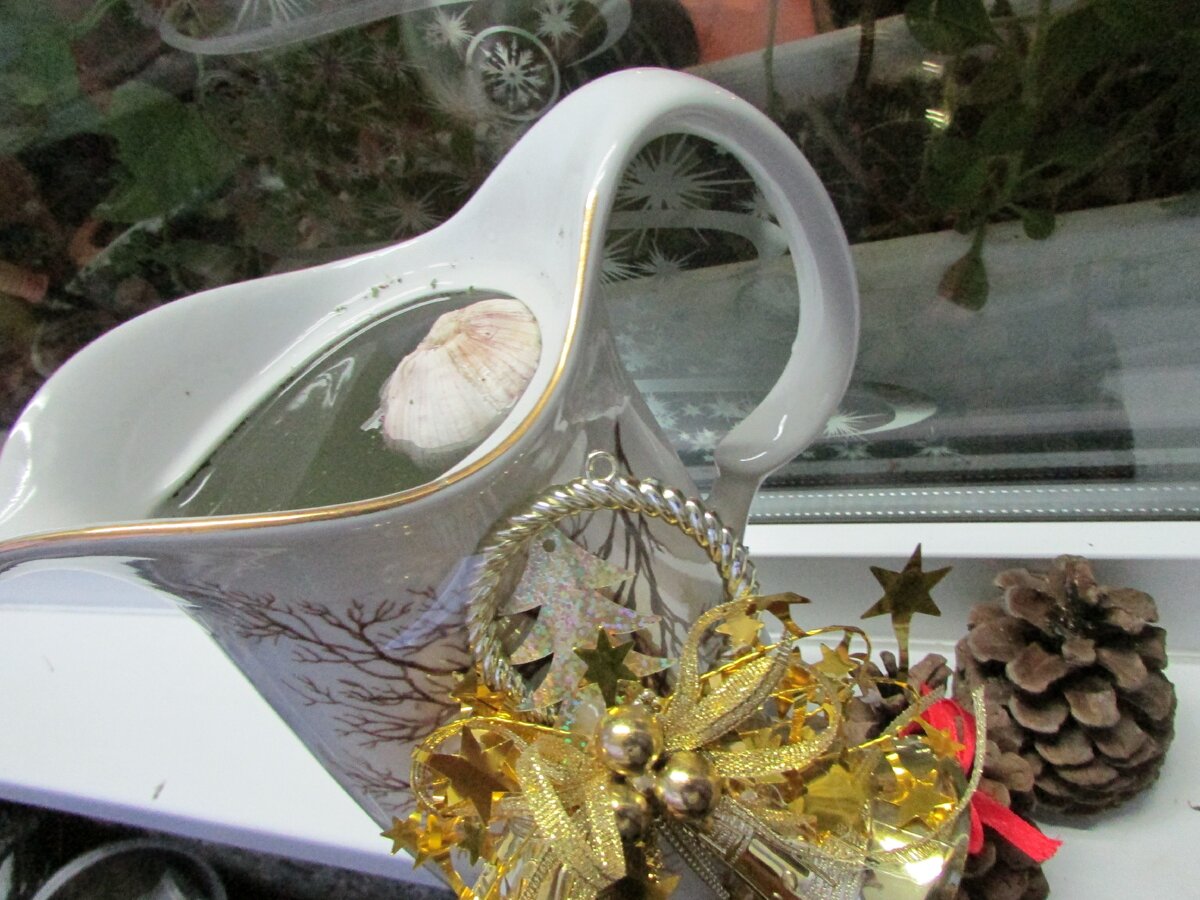 Я теперь тоже красиво делаю и крещенскую воду и крещенский чеснок. Фото автора