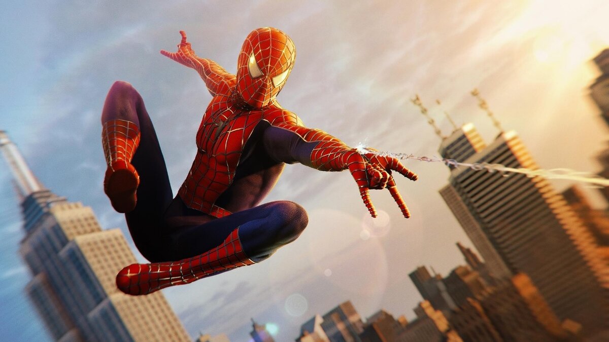 На стене постер Marvel's Spider-Man для PS4 с костюмом из фильма с Тоби Магуайром. Это отсылка к «Человеку-пауку: Вдали от дома», в концовке которого героя обвиняют в убийстве. 