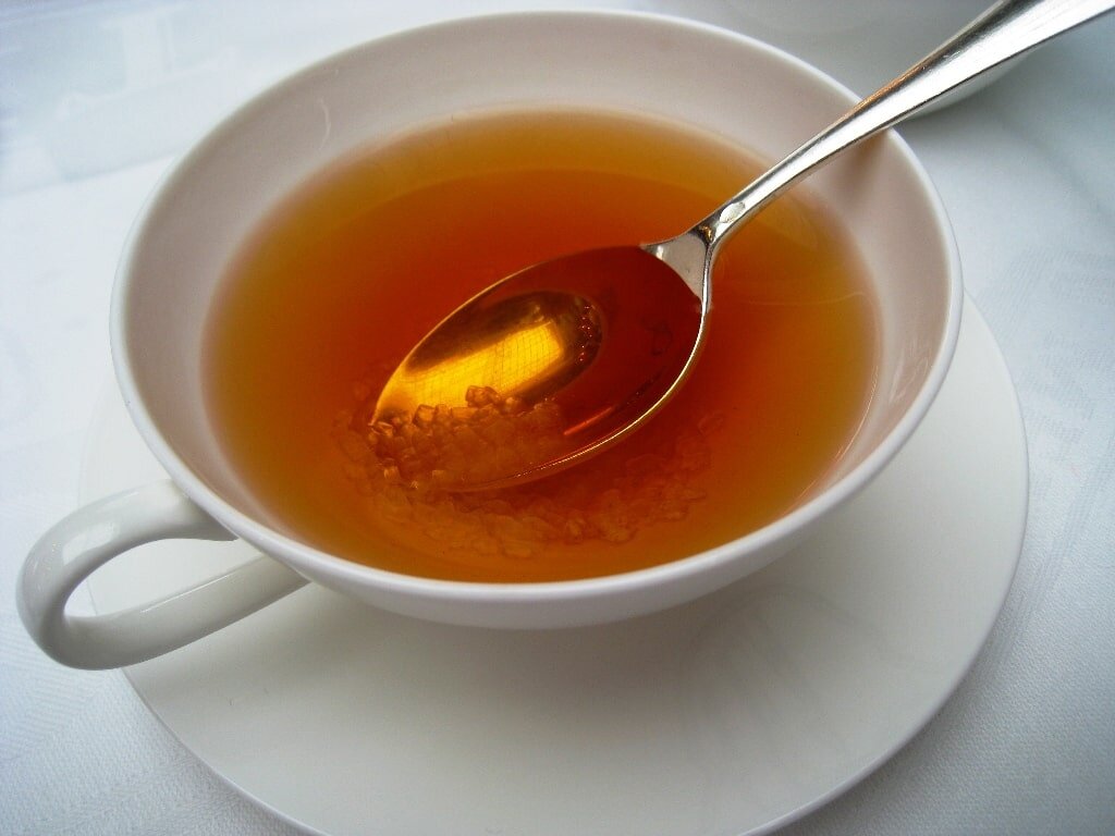Калории чай с сахаром 3 ложки
