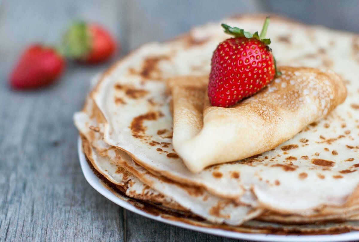 Блины на воде вкусно и быстро