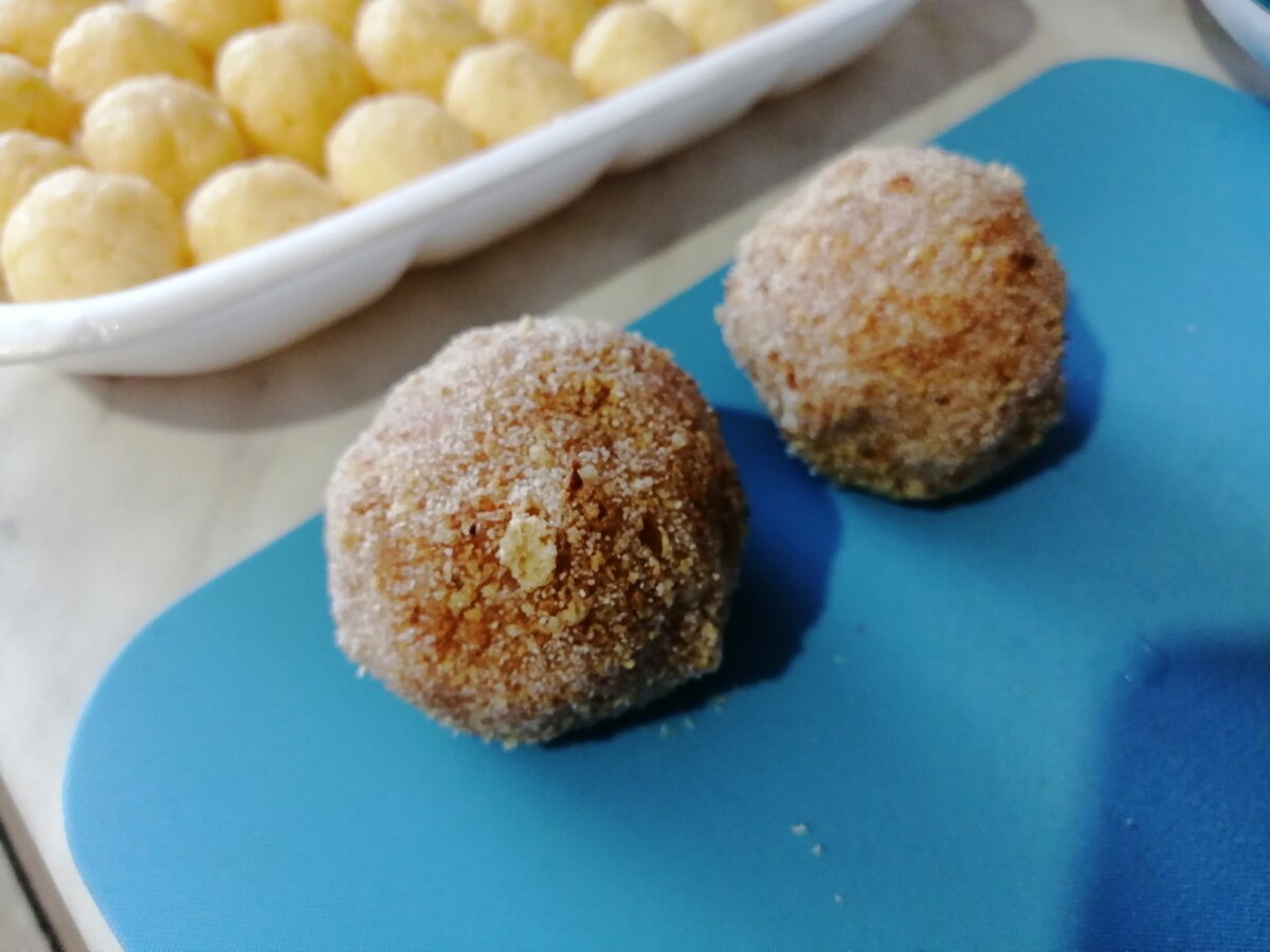 Куриные шарики с сыром