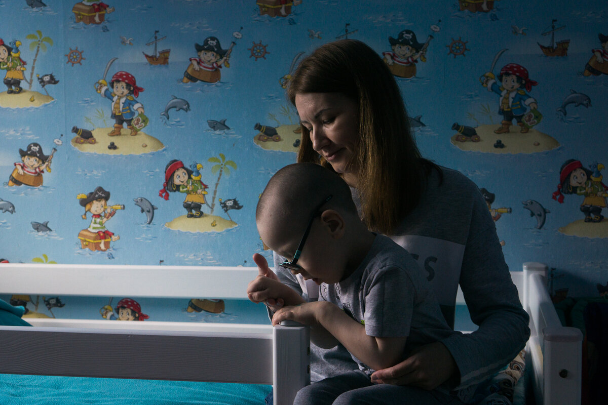 Наталья уделяет сыну всё своё время. / Фото: Марина Балакина для Фонда Ройзмана