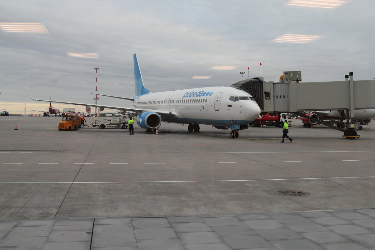 Boeing 737-800 авиакомпании "Победа"