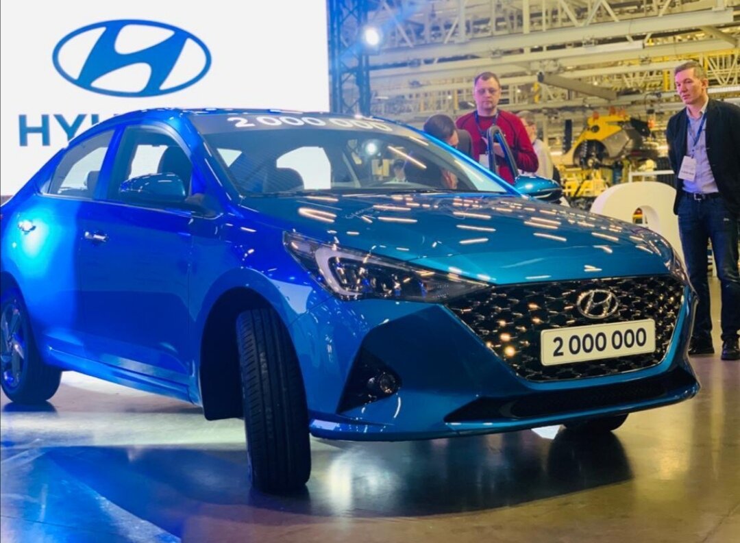 Hyundai solaris 2022 года