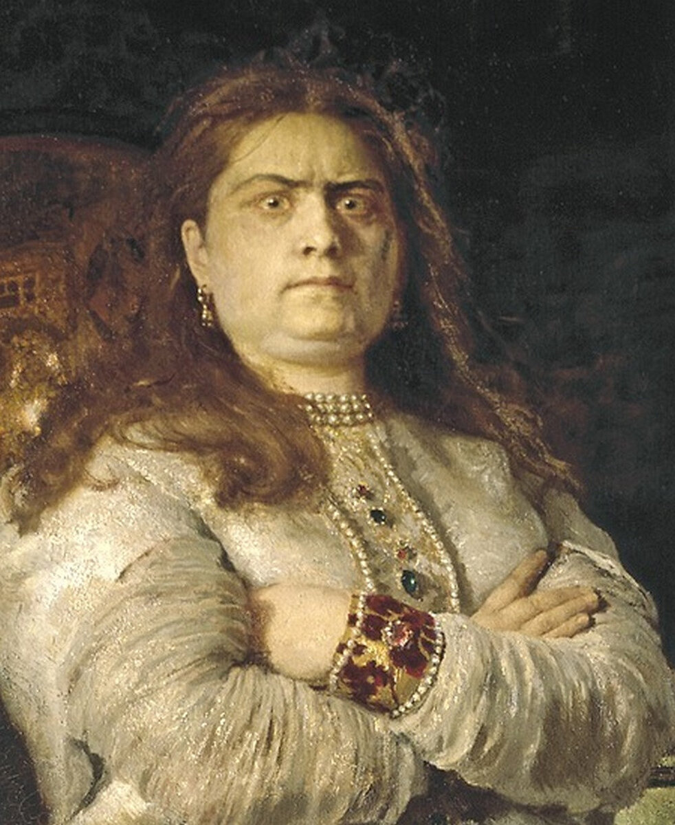 Образ царевны Репин писал с разных моделей: Елены Ивановны Бларамберг-Апрелевой — писательницы, печатавшейся под псевдонимом «Ардов»; Валентины Семеновны Серовой, которая была матерью художника Валентина Серова и первой в России женщиной — профессиональным композитором, а также с домашней портнихи и кухарки.Существует предположение, что Софья была грубой, «мужиковатой» и некрасивой женщиной, такой ее и изобразил Репин. Однако в воспоминаниях современников сохранились совершенно противоположные описания ее внешности. Судя по всему, она напоминала мужчину не столько внешностью, сколько силой характера и амбициозностью. «Насколько ее талия коротка, широка и груба, настолько же ум ее тонок, проницателен и искусен», — писал о царевне французский дипломат Фуа де ла Невилль.