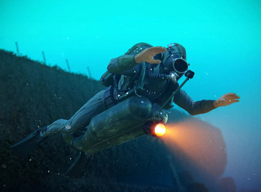 военный водолаз