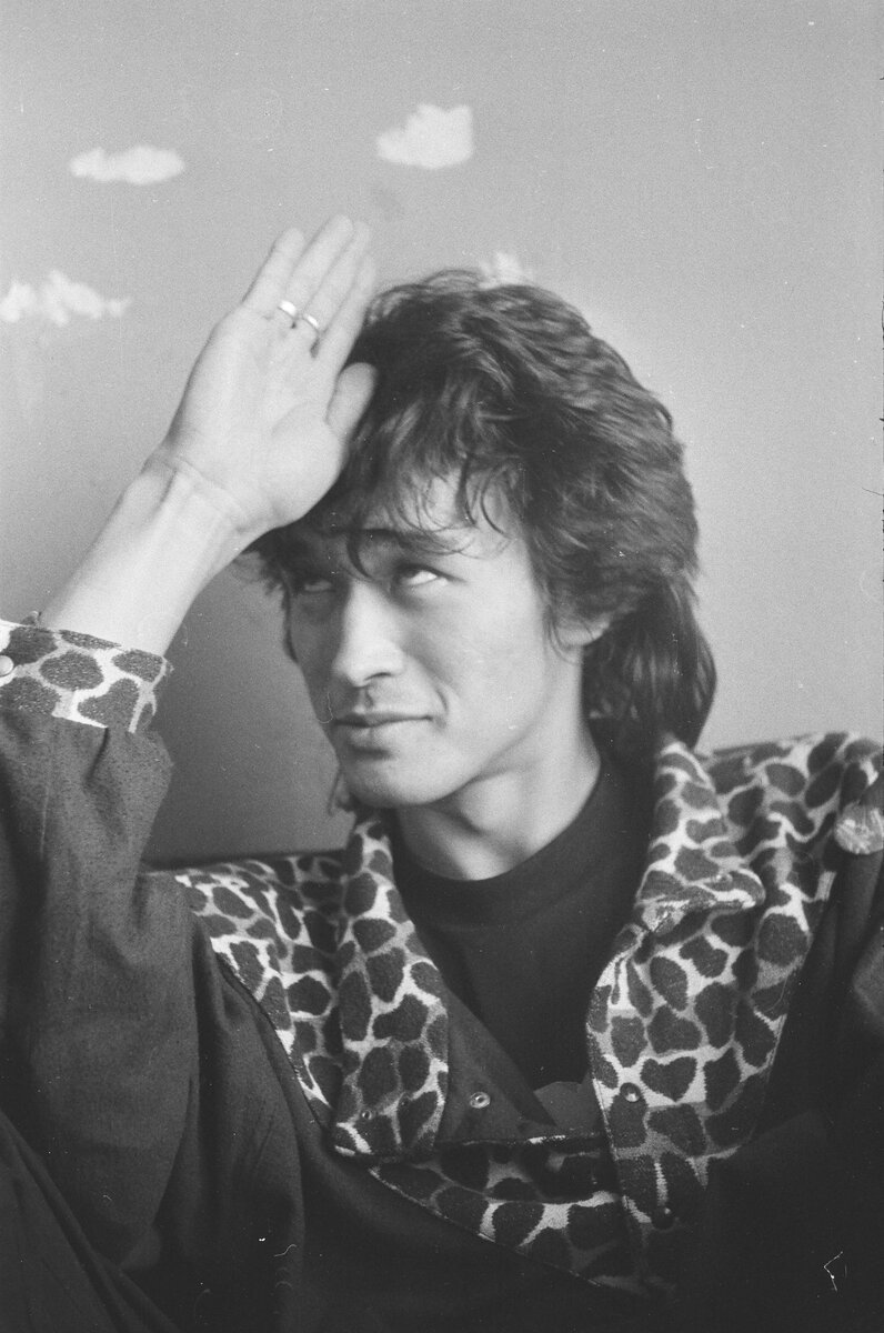 Виктор Цой. фото из архива А.Высоцкого