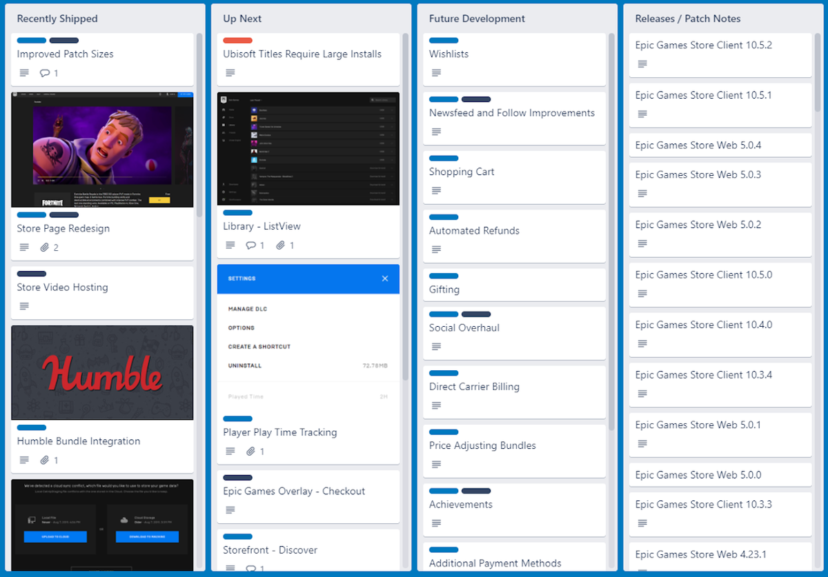 Epic Games Store Launches Self-Publishing Tools for Game Developers and Publishe