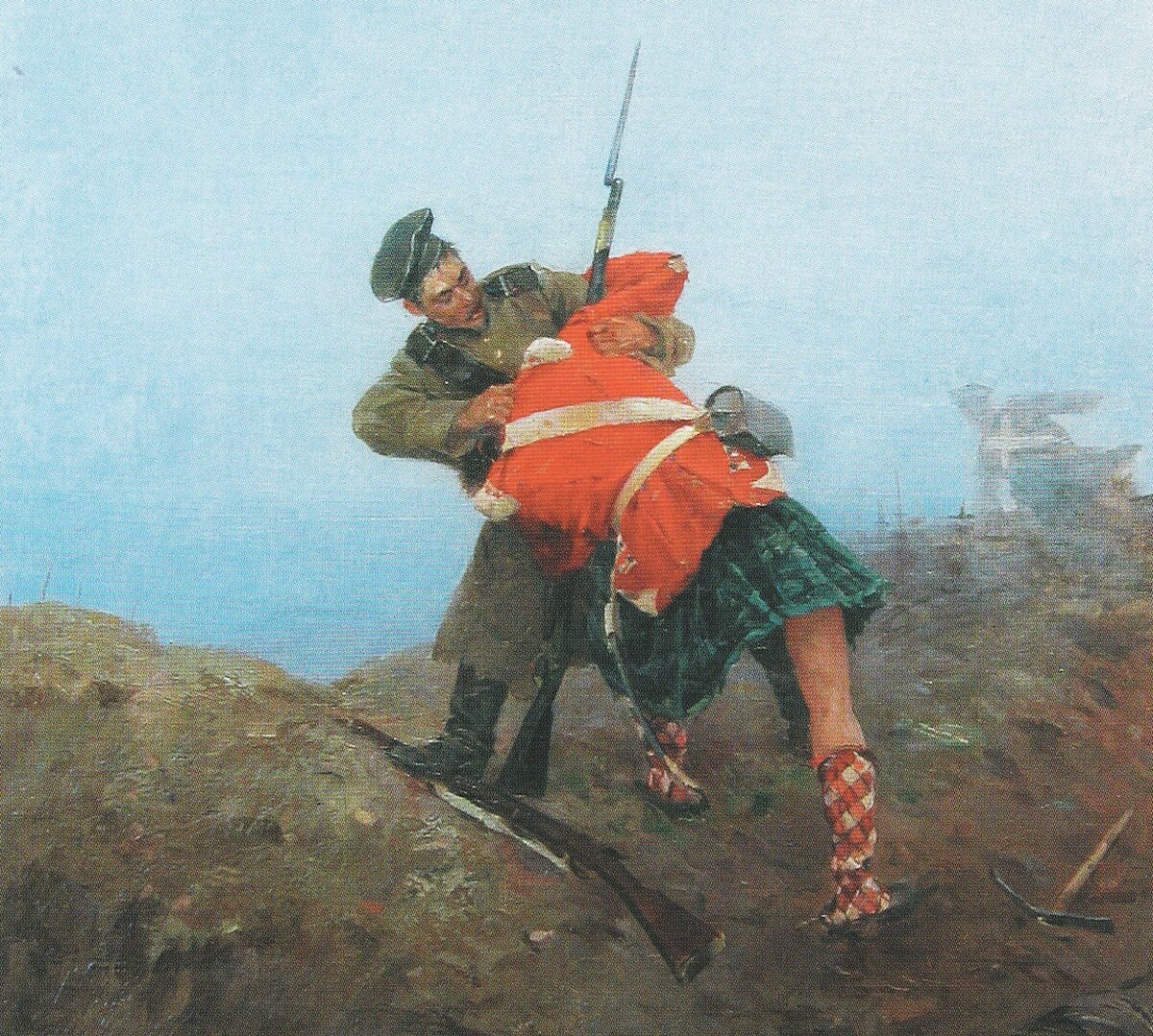 Битва схватка. Солдаты Крымской войны 1853-1856.