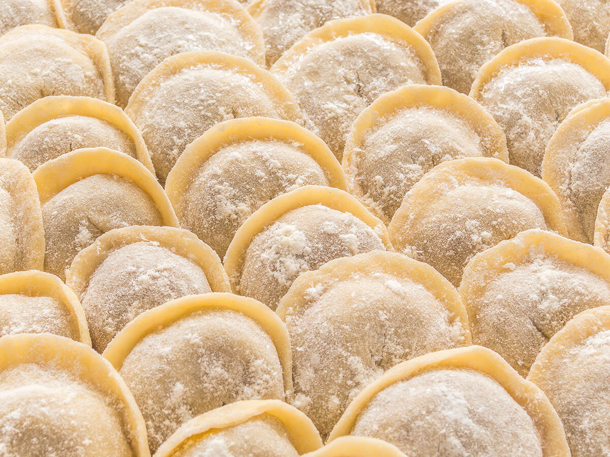 Это вкусные домашние пельмешки