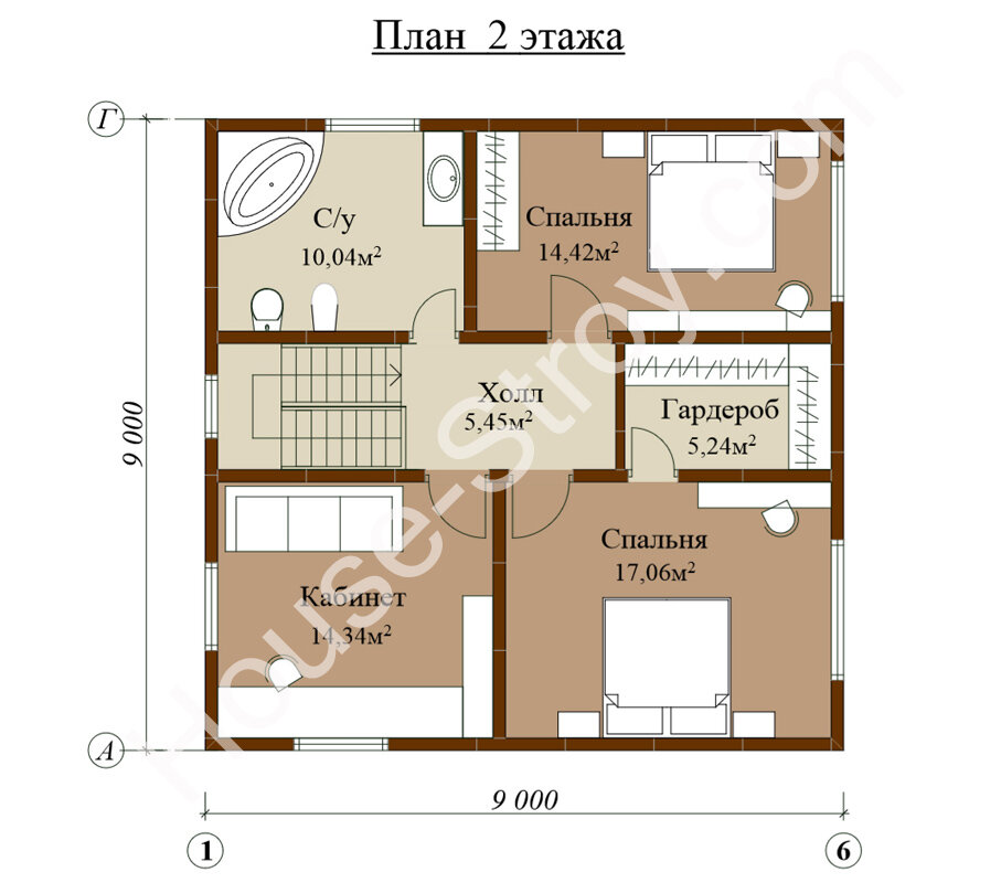 Проект дома с 176